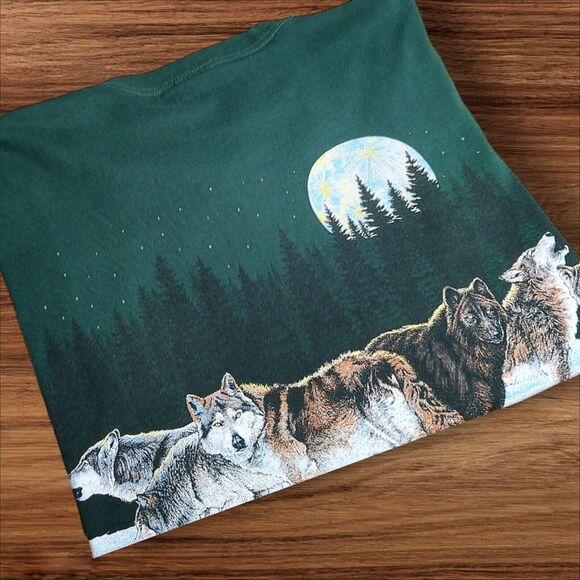 Vintage Habitat 1991 Devils Tower Wyoming Signal Sports Single Stitch LG T Shirt - Picture 12 of 13